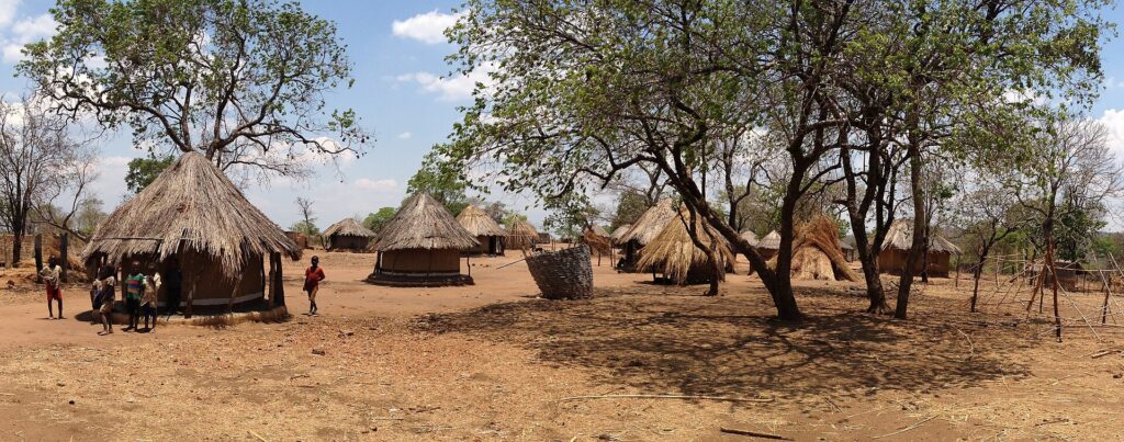 Kazika Village in Katete District, Eastern Province, Zambia.