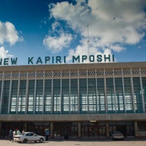 New Kapiri Mposhi railway station, the TAZARA terminus in Central Province, Zambia.