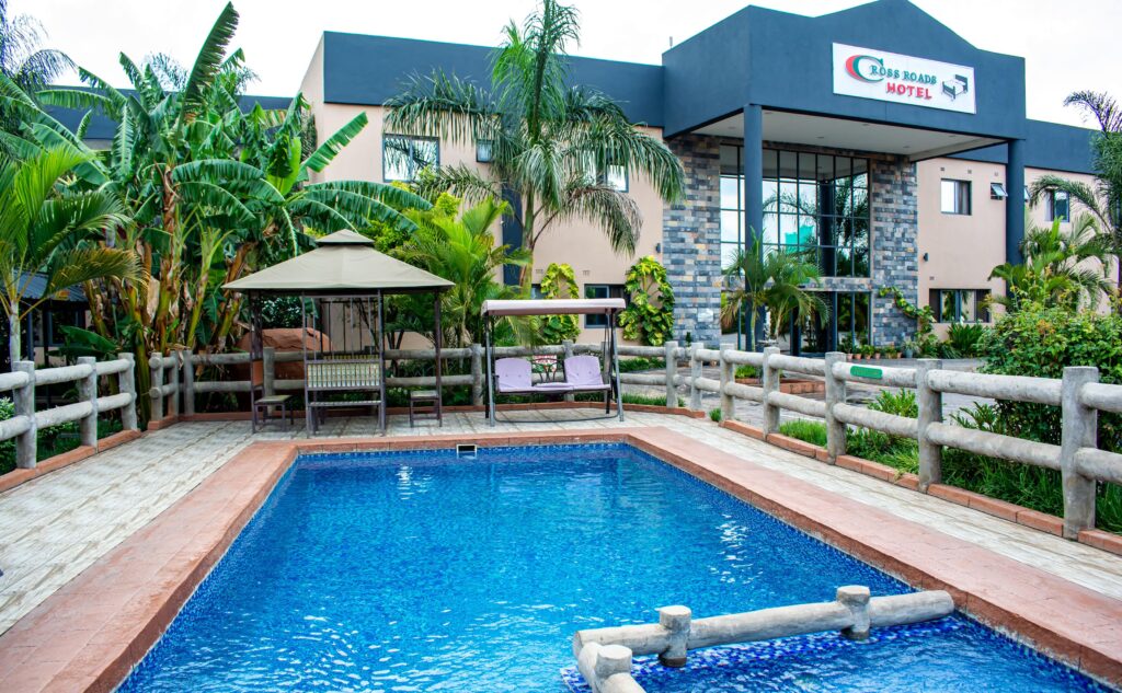 Ndola, the area around Crossroads Hotel Ndola.