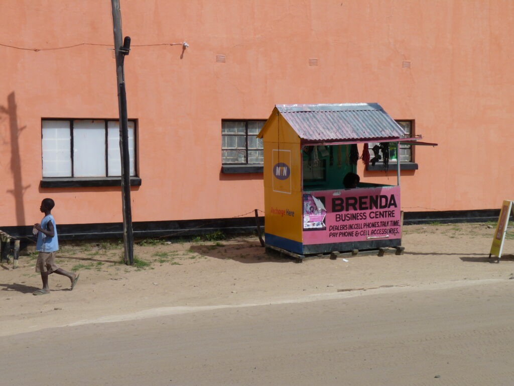 A scene in Mongu, Western Province, Zambia.