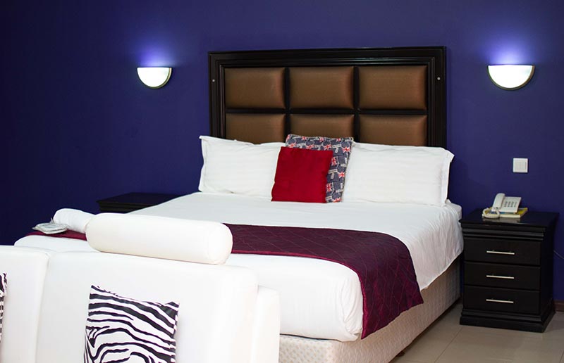 Lusaka, la zona intorno al Nomads Court Lodge Chudleigh.