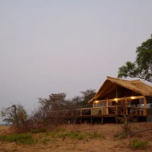 Kasonso Busanga Camp on the Busanga Plains, Kafue National Park, Zambia.