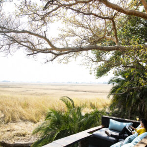 Shumba Camp on the Busanga Plains in Kafue National Park, Zambia.