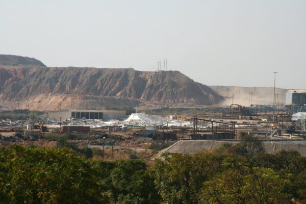 Nchanga open-pit copper mine near Chingola — location context, not a photograph of this property