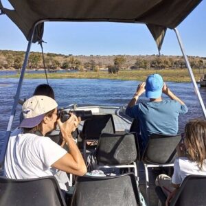 Chobe Full day Safari: Game Drive & Boat Safari with Lunch