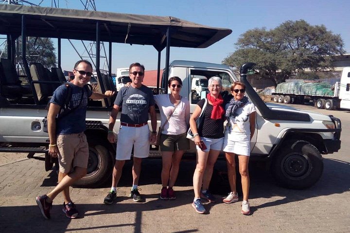 Safari en véhicule dans le parc national de Mosi-oa-Tunya