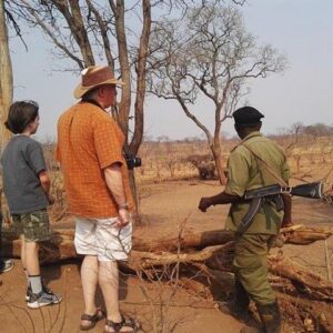 Game drive/White Rhino tracking