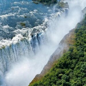 Helicopter Ride Over the Victoria Falls