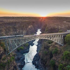 Luxury Vintage Rail and Fine Dining to Victoria Falls