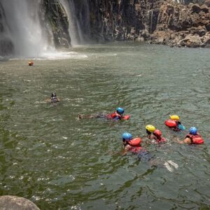 Swim Below Victoria Falls — Spray Pools Tour from Livingstone