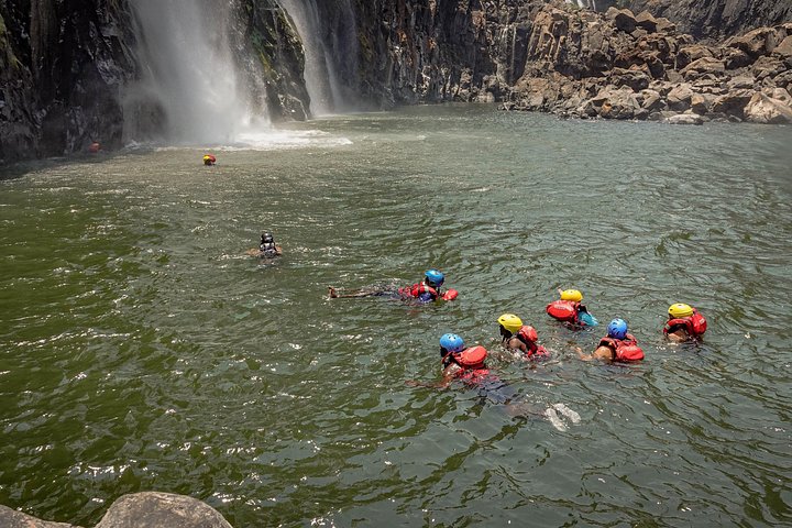 Swim Below Victoria Falls — Spray Pools Tour from Livingstone