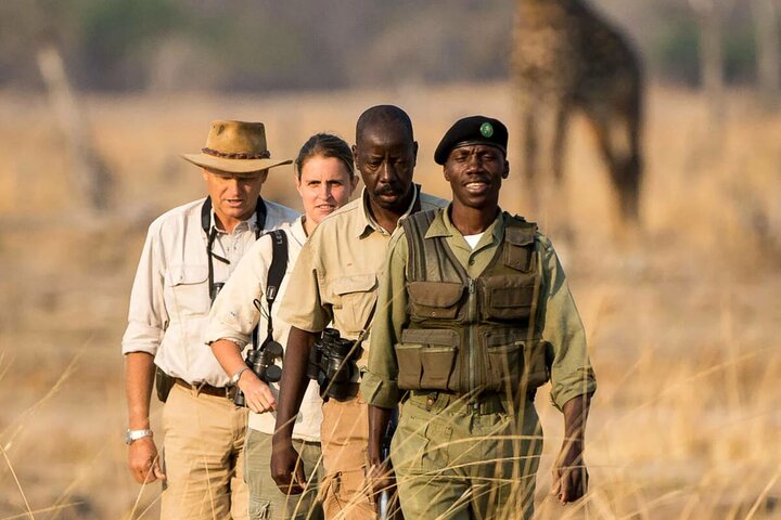 Walking safari Experience in Mosi oa Tunya National Park